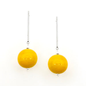 Scepter and Orb earrings (available in 6 different colors) - Craft Stories