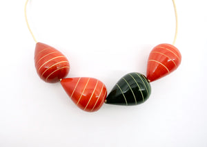 Drops of Jupiter Necklace (available in 3 different colors) - Craft Stories