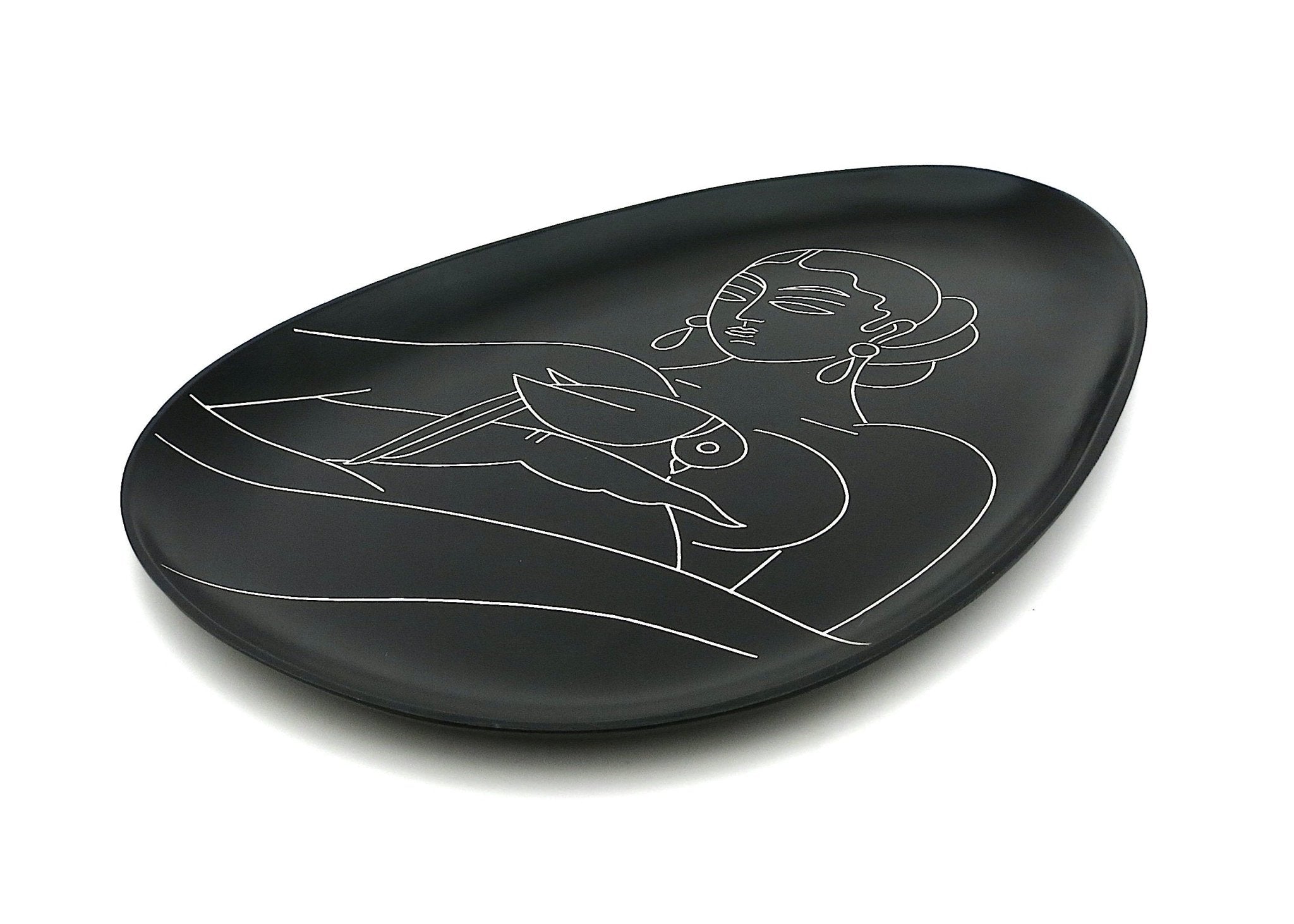 Nayika decorative plate - Lai