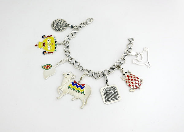 Classic, link charm bracelet – Craft Stories