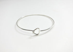 NEW! Minimalist chic bangles- wear with or without charms- solo or stacked - Lai