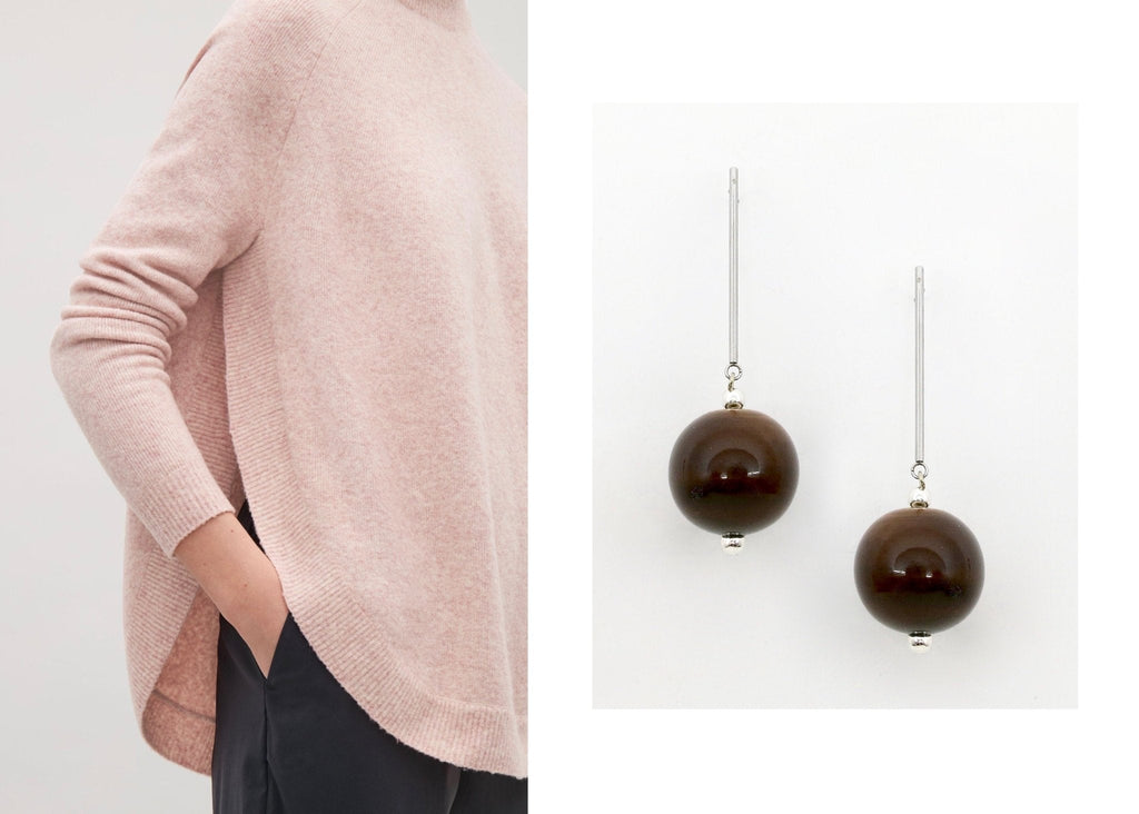 Scepter and Orb earrings (available in 6 different colors) - Lai
