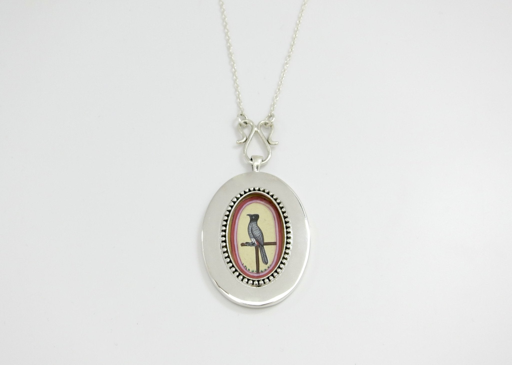 Timeless, elegant, and artistic Koel (bird) necklace - Lai